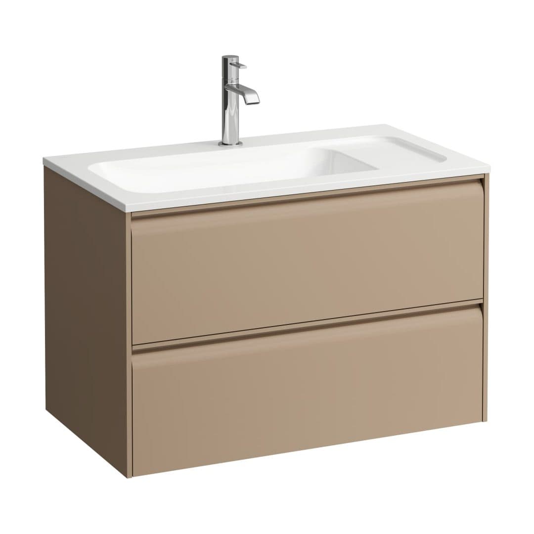 Laufen MEDA – Έπιπλο Νιπτήρα – 770 mm, 2 συρτάρια – Cappuccino (H4216820114651)