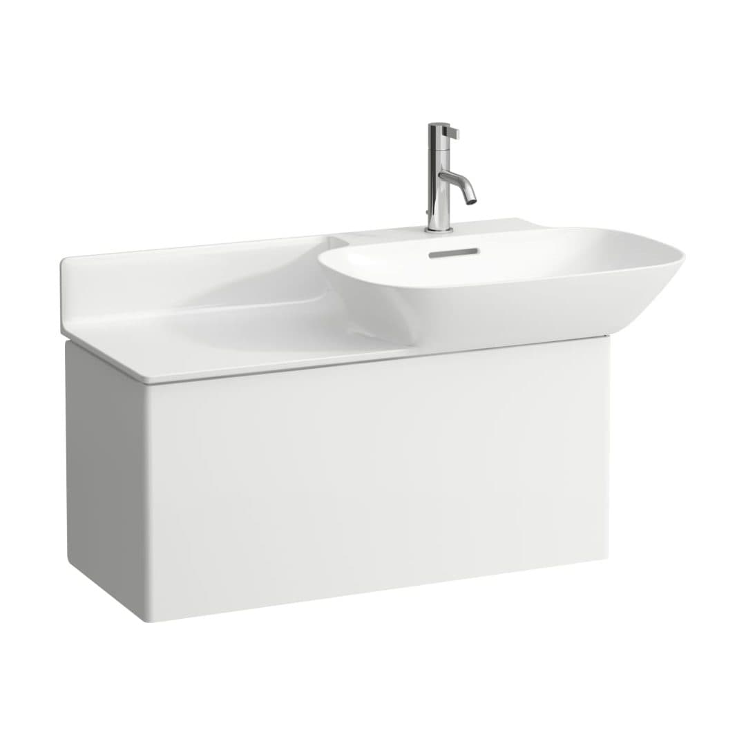 Laufen INO – Έπιπλο Νιπτήρα – 770 mm, 1 συρτάρι, αλουμίνιο – White Matt (H4254010301701)