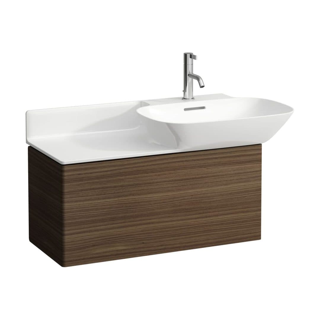 Laufen INO – Έπιπλο Νιπτήρα – 770 mm, 1 συρτάρι, αλουμίνιο – Dark walnut (H4254010301711)
