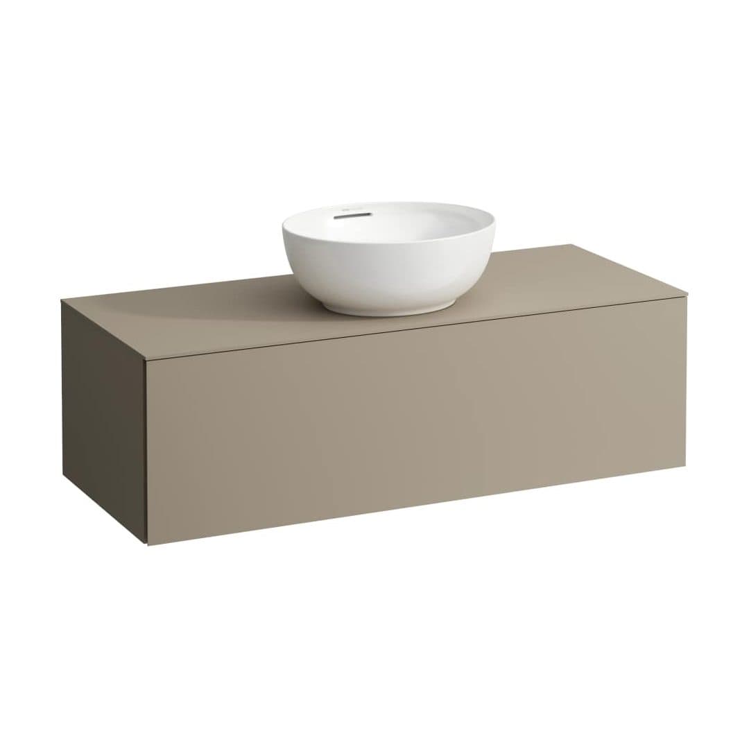 Laufen ILBAGNOALESSI – Έπιπλο Νιπτήρα – 1200 mm, 1 συρτάρι, κεντρικό άνοιγμα – Pearl Beige (H4303110972701)
