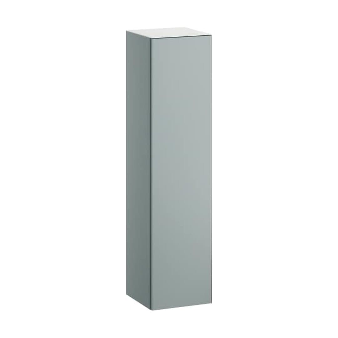Laufen FOLIO – Κολόνα Μπάνιου – 300 mm, 1 πόρτα αριστερή – Grey Fossil, Silk-Matt Lacquer (H4458910FO5211)