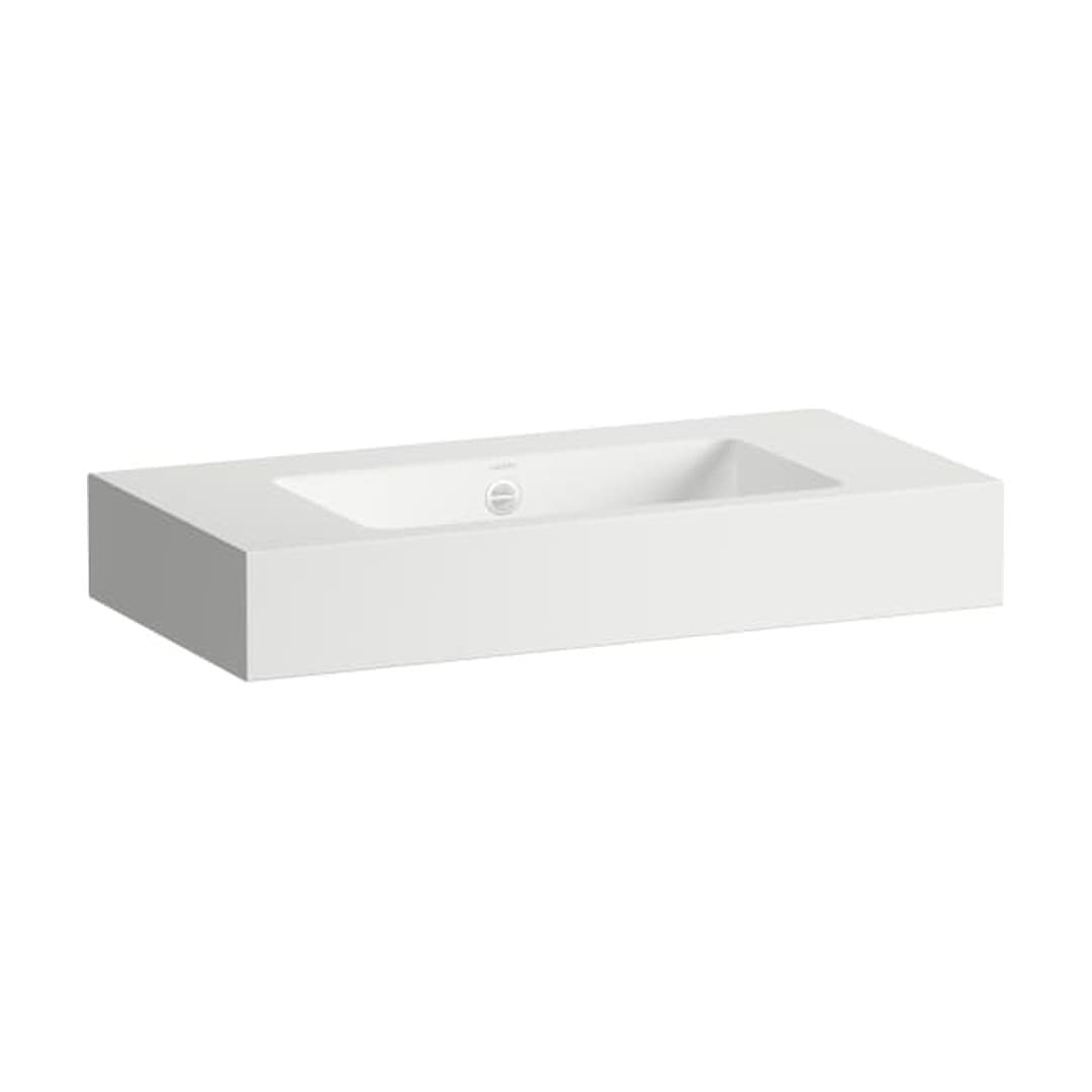 Laufen CLASSICS – Νιπτήρας Κρεμαστός – 800×405 mm, χωρίς οπή, με υπερχείλιση – White (H510CL40001091)