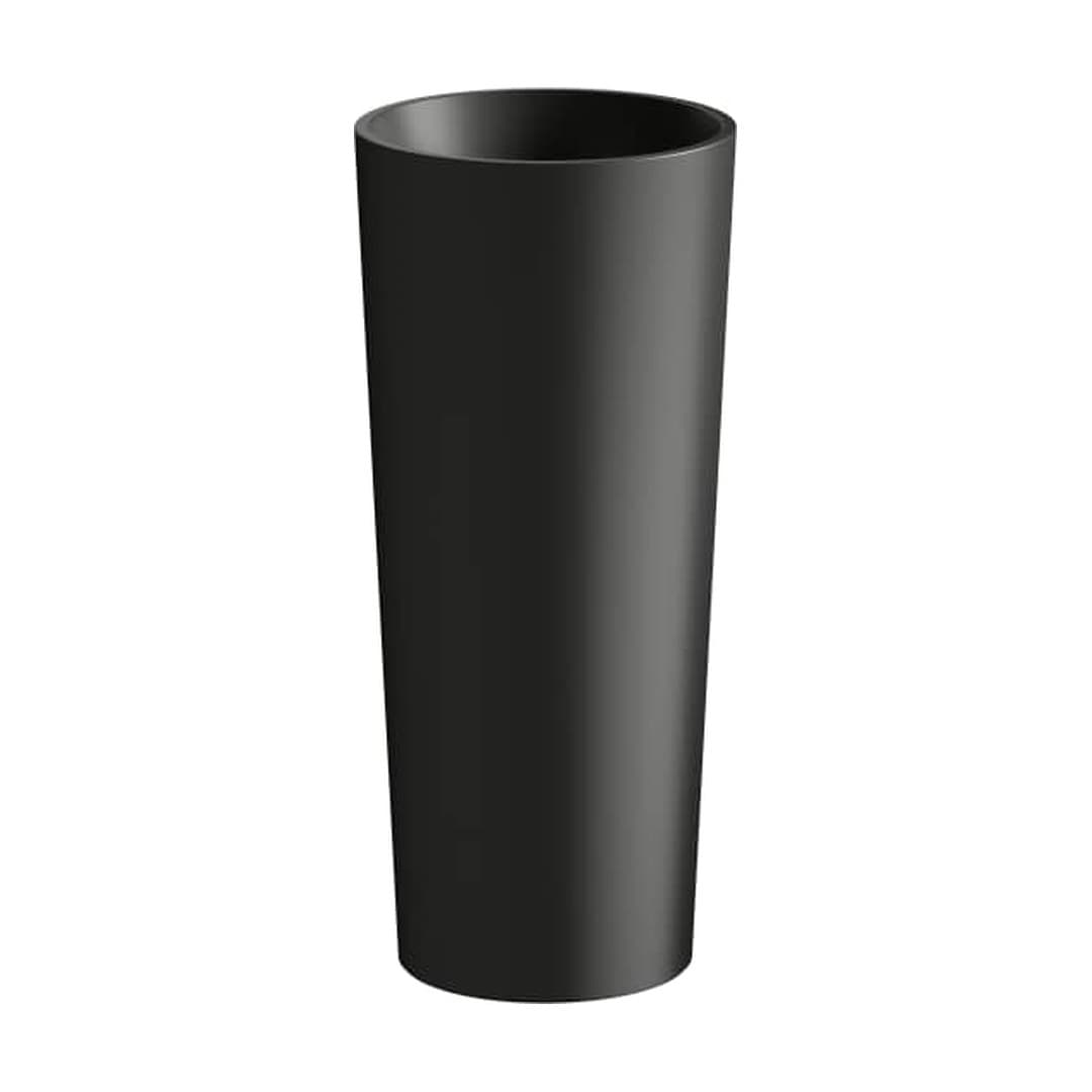 Laufen SCOPIO – Νιπτήρας Επιδαπέδιος – 400×425 mm, χωρίς οπή – Black Matt (H511CO47161121)