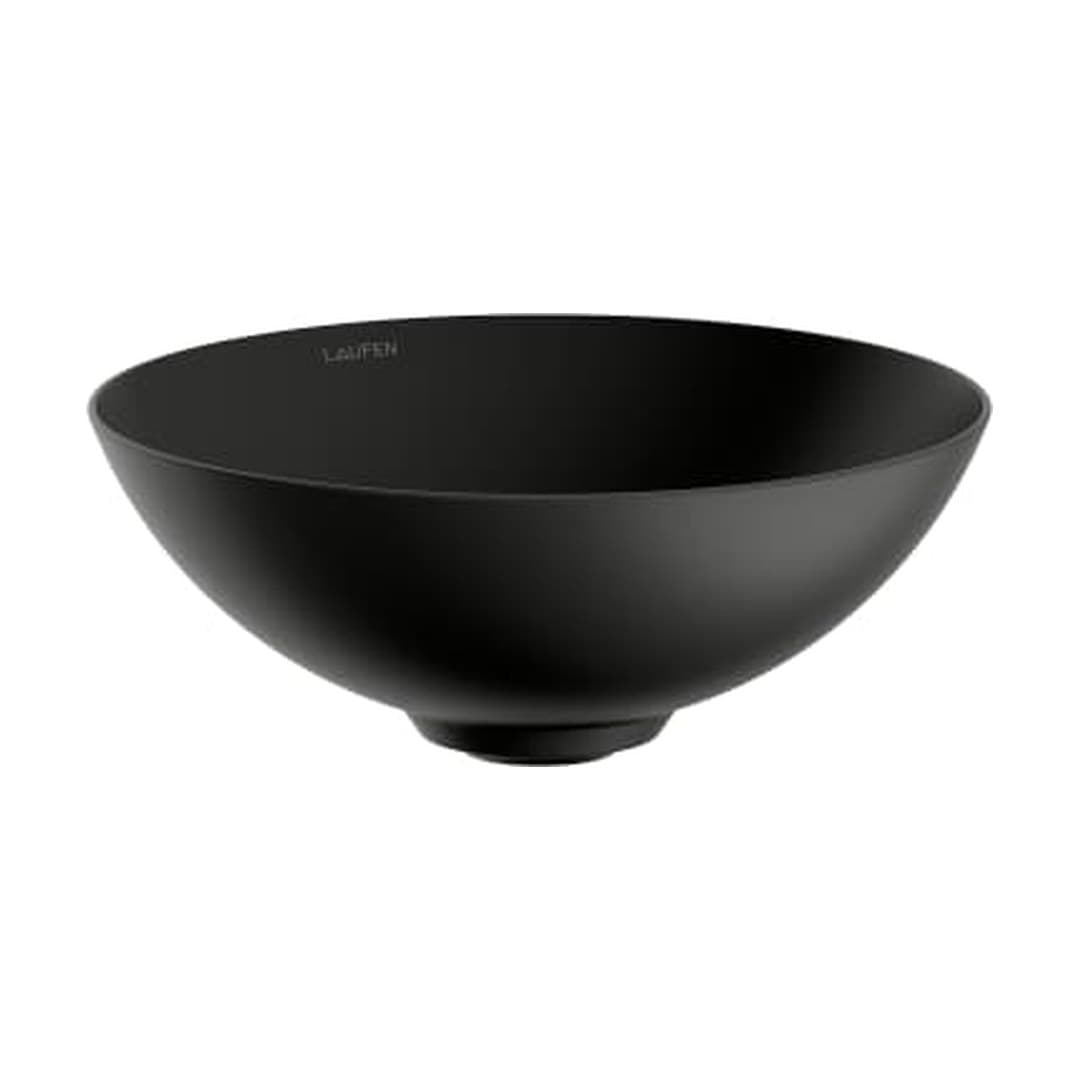 Laufen AQUA & TERRA – Νιπτήρας Επικαθήμενος – 300×300 mm – Black Matt (H512CA17161121)