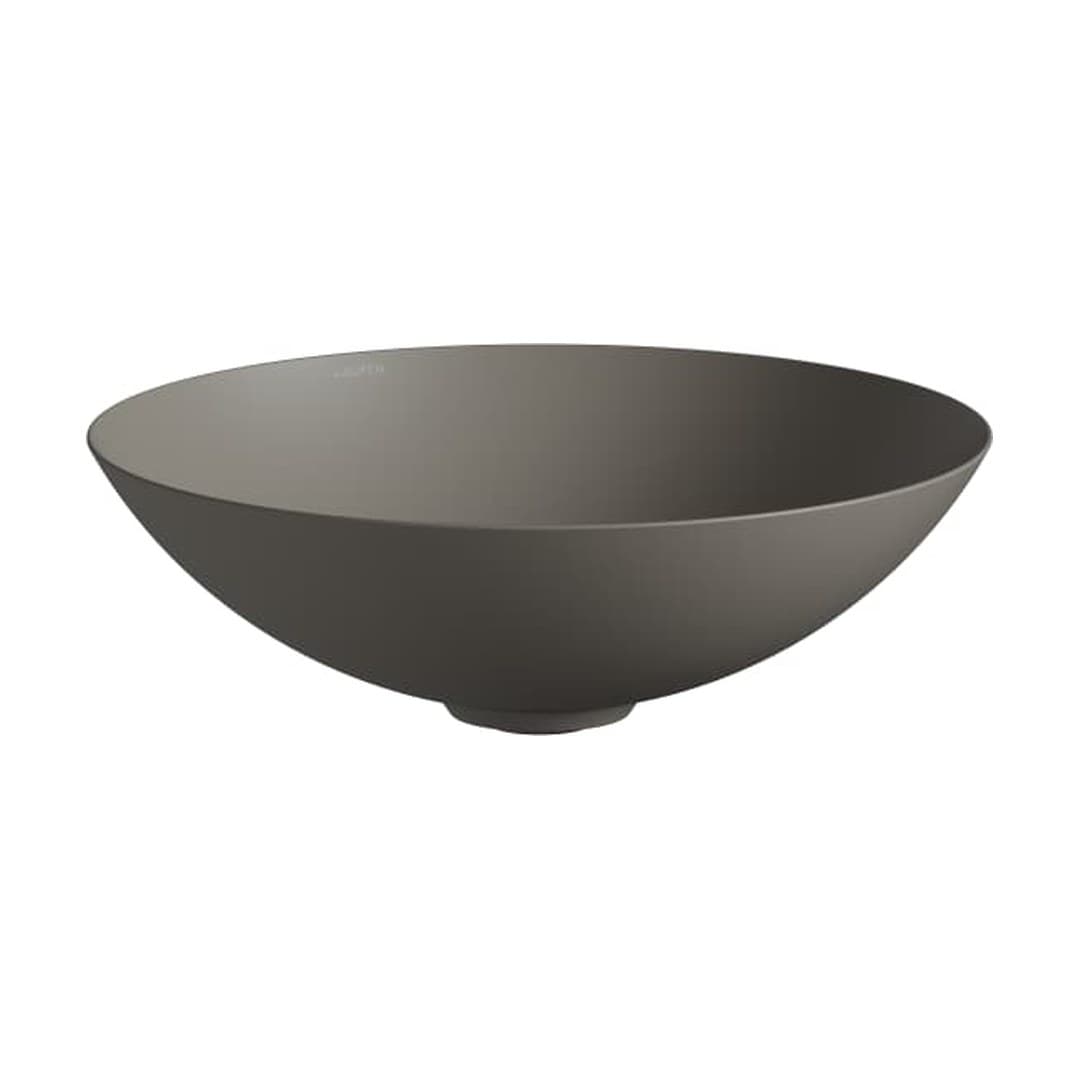 Laufen AQUA & TERRA – Νιπτήρας Επικαθήμενος – 450×450 mm – Gravel Matt (H512CA57071121)