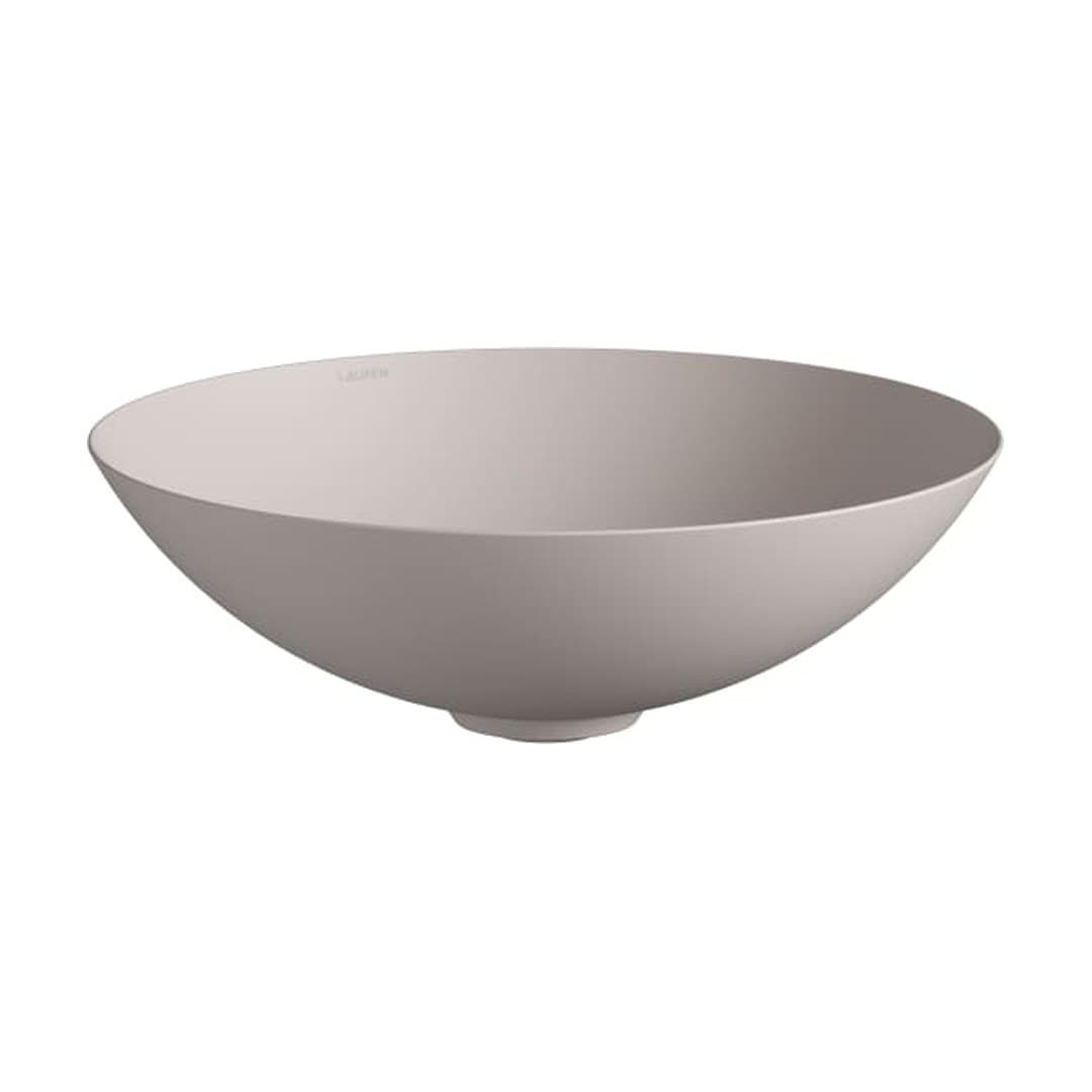 Laufen AQUA & TERRA – Νιπτήρας Επικαθήμενος – 450×450 mm – Oyster Matt (H512CA57081121)