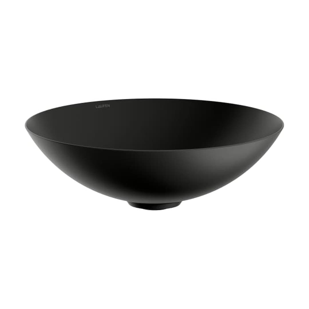 Laufen AQUA & TERRA – Νιπτήρας Επικαθήμενος – 450×450 mm – Black Matt (H512CA57161121)