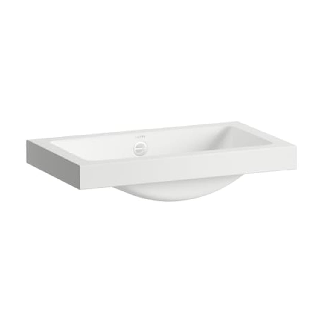 Laufen CLASSICS – Νιπτήρας Ένθετος – 585×347 mm, χωρίς οπή, με υπερχείλιση, ύψος 135 mm – White (H512CL30001091)