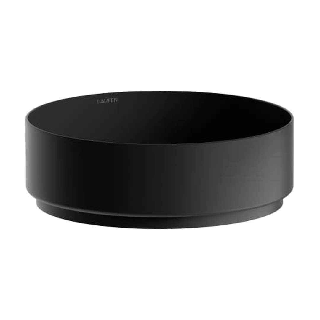 Laufen UNISONO – Νιπτήρας Επικαθήμενος – 325×325 mm – Black Matt (H512UO27161121)