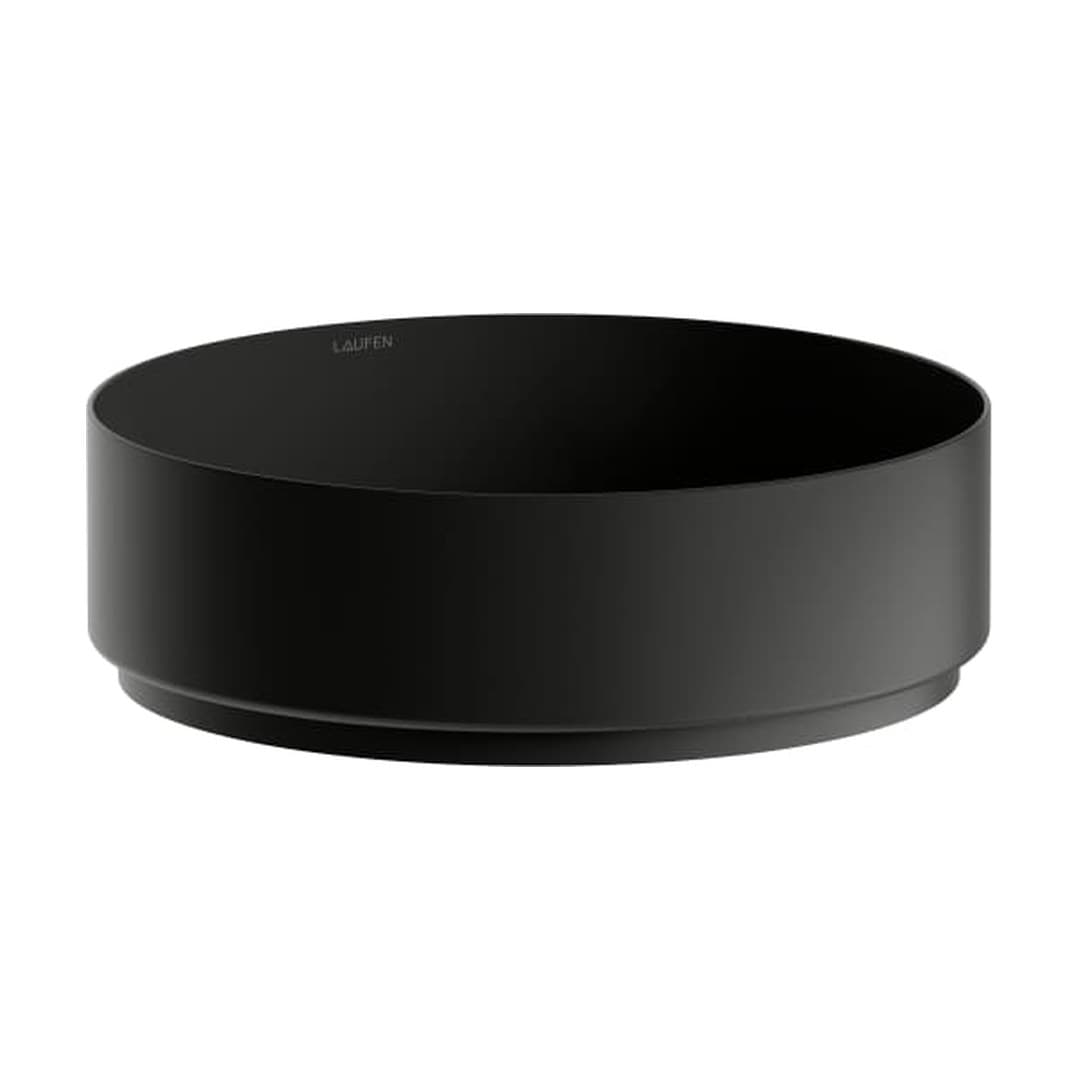 Laufen UNISONO – Νιπτήρας Επικαθήμενος – 375×375 mm – Black Matt (H512UO37161121)