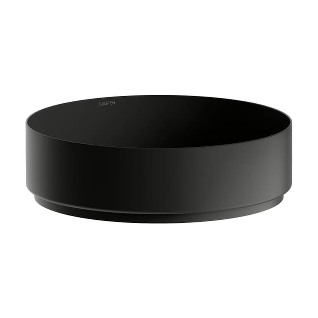 Laufen UNISONO – Νιπτήρας Επικαθήμενος – 400×400 mm – Black Matt (H512UO47161121)