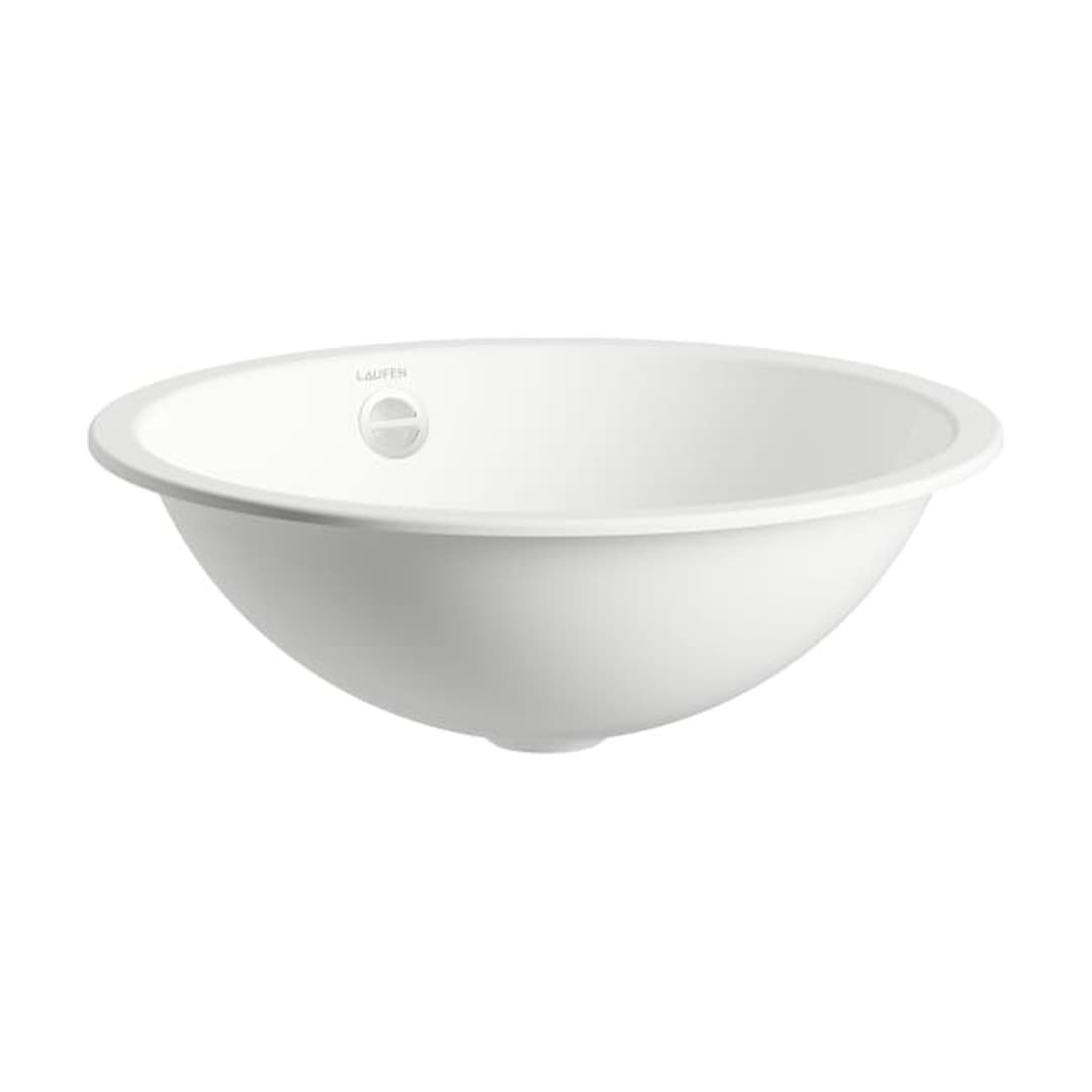 Laufen FORM – Νιπτήρας Υποκαθήμενος – 450×450 mm, με υπερχείλιση – White (H513FM50001091)