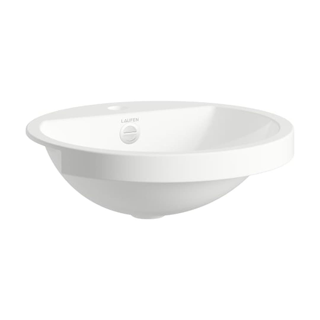 Laufen FORM – Νιπτήρας Ημιένθετος – με υπερχείλιση – White (H516FM50001041)