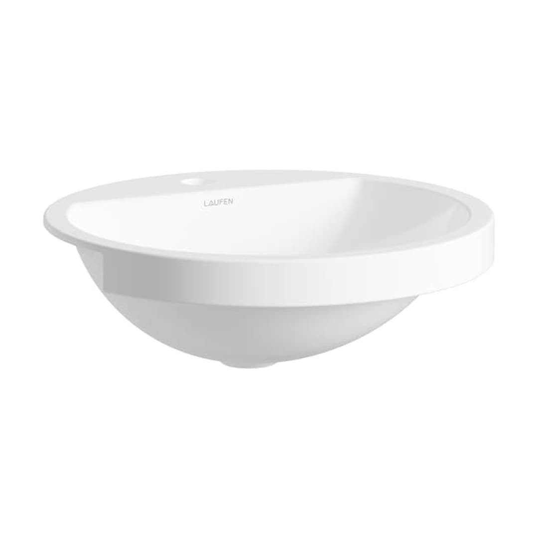 Laufen FORM – Νιπτήρας Ημιένθετος – χωρίς υπερχείλιση – White (H516FM50001111)