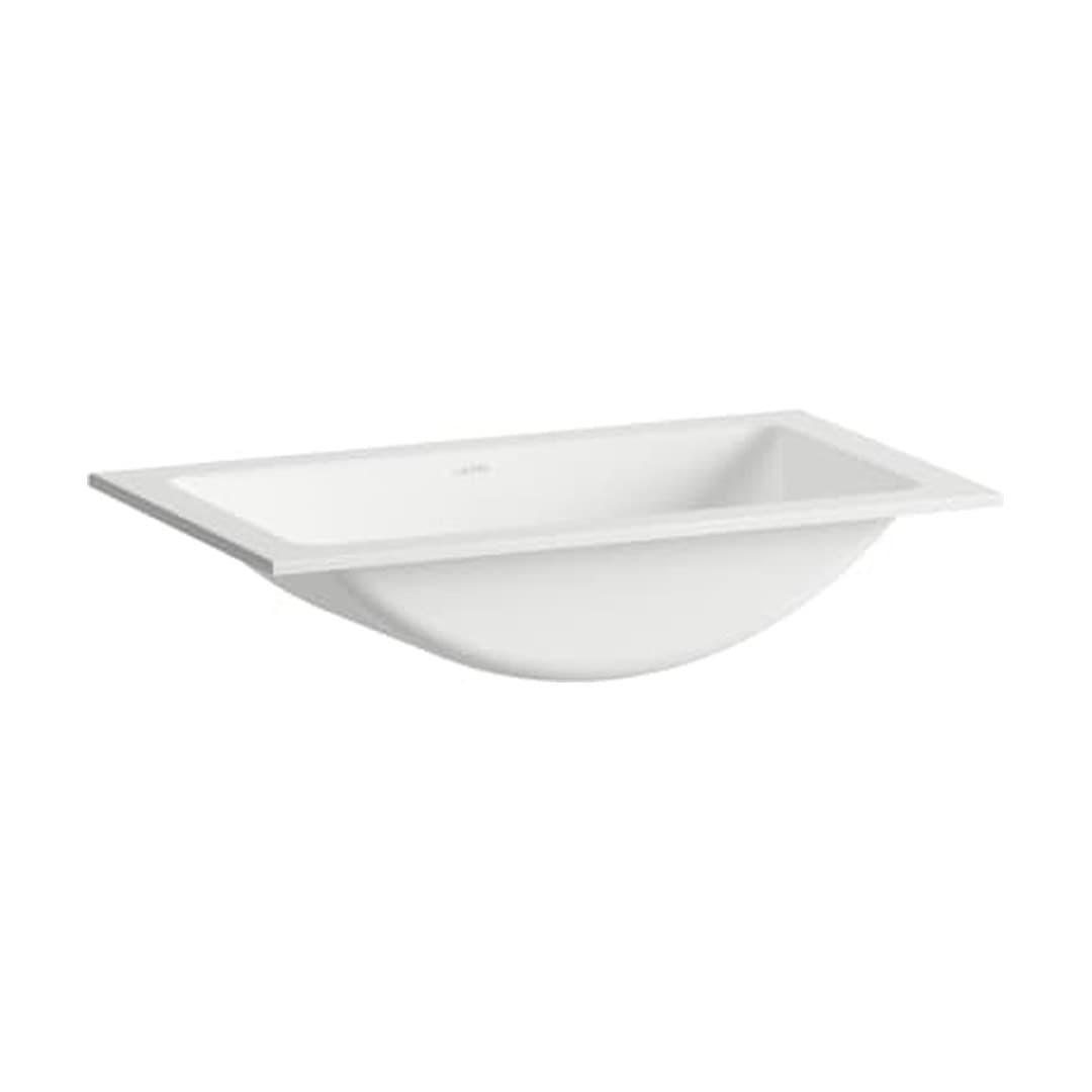 Laufen CLASSICS – Νιπτήρας Ένθετος – 585×347 mm, χωρίς οπή, χωρίς υπερχείλιση, ύψος 143 mm – White (H517CL30001121)