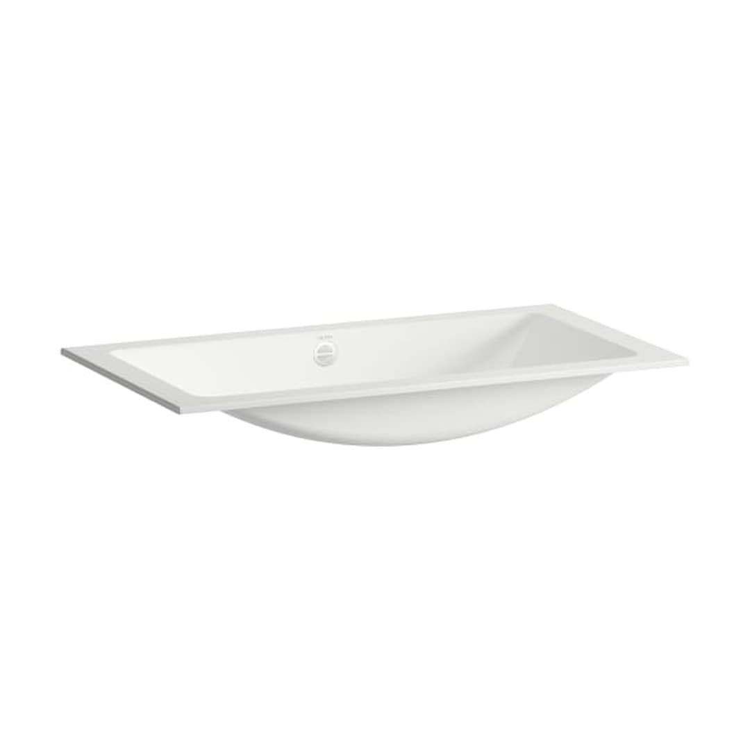 Laufen CLASSICS – Νιπτήρας Ένθετος – 800×450 mm, χωρίς οπή, με υπερχείλιση – White (H517CL40001091)