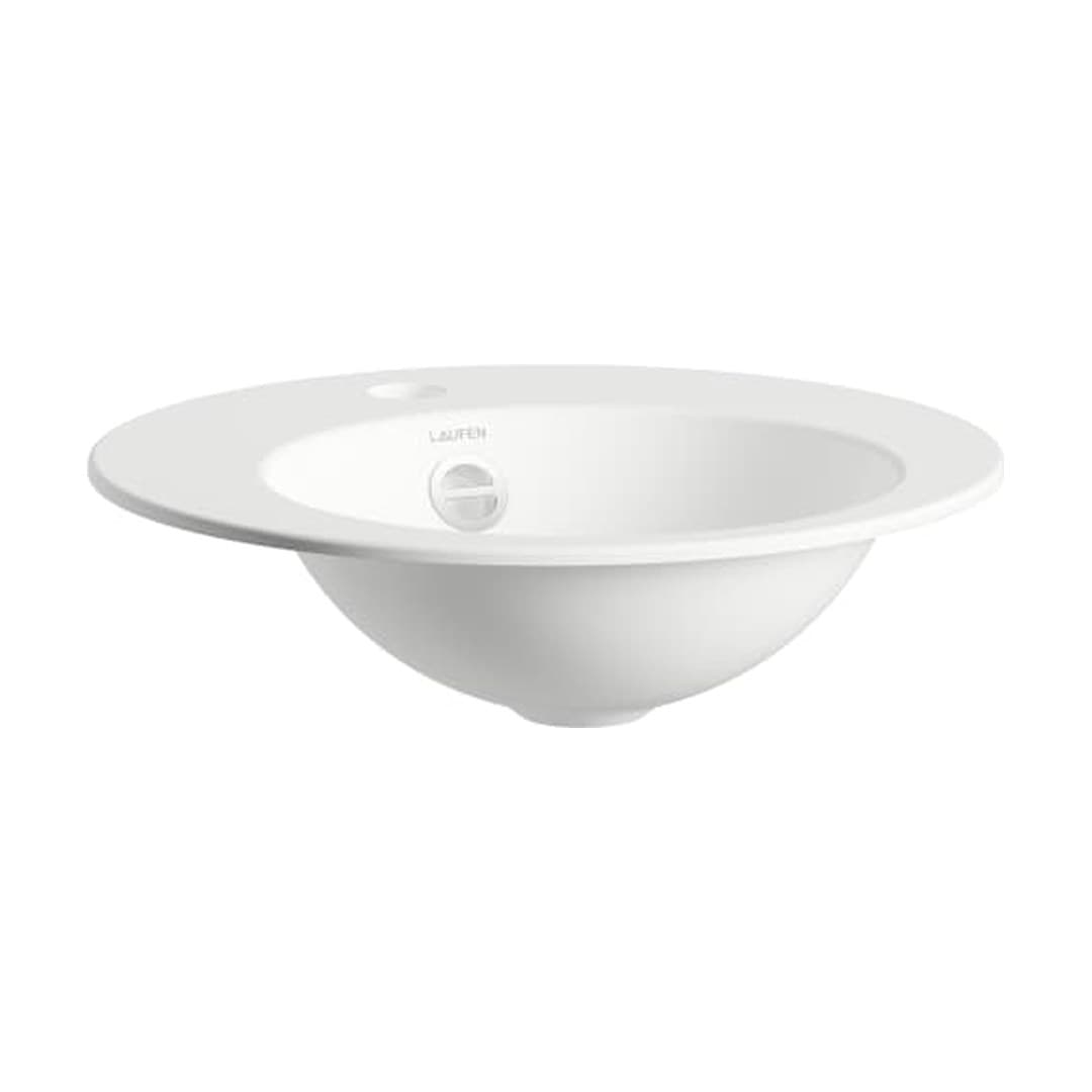 Laufen FORM – Νιπτήρας Ένθετος – 400×400 mm, 1 οπή, με υπερχείλιση – White (H517FM30001041)