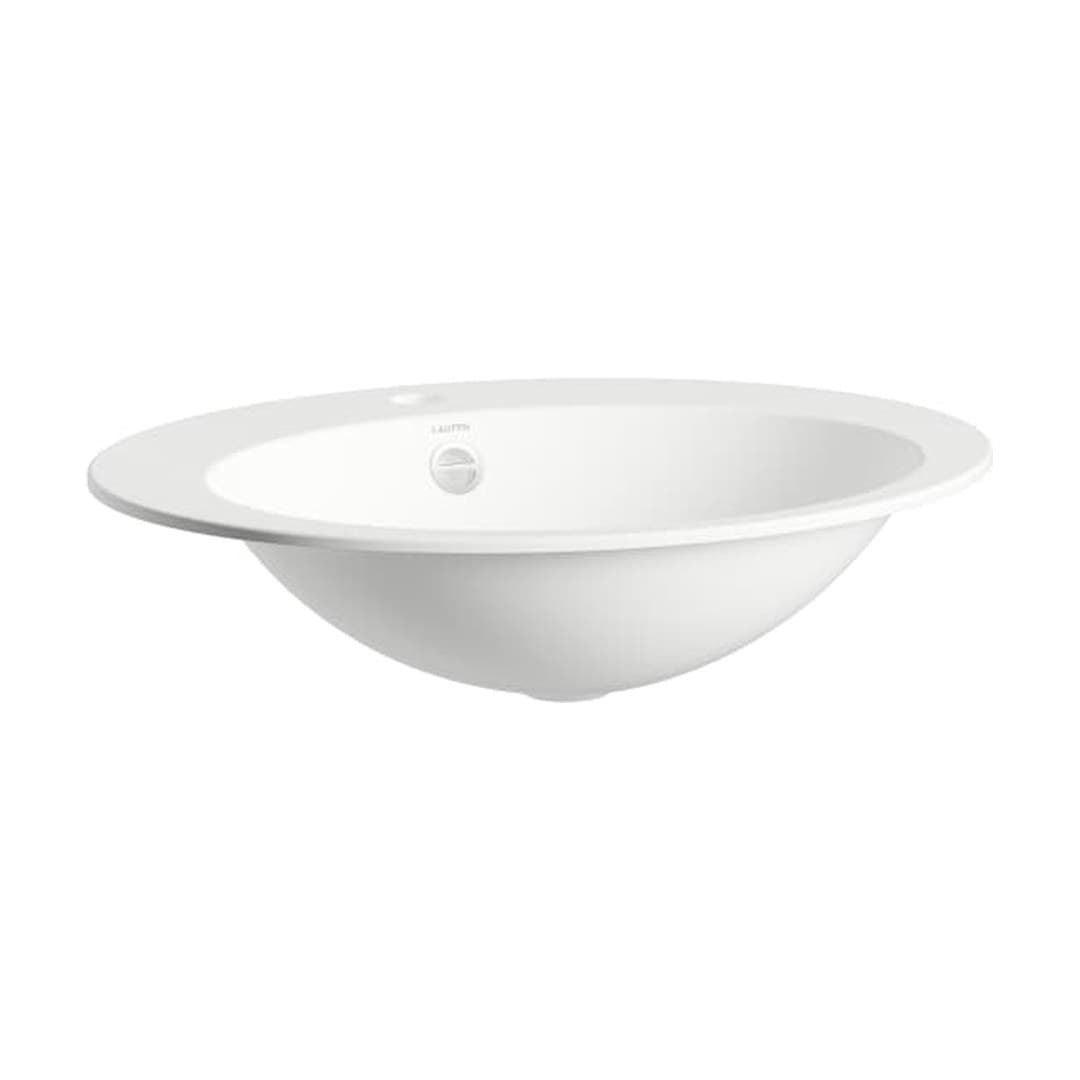 Laufen FORM – Νιπτήρας Ένθετος – 600×500 mm, 1 οπή, με υπερχείλιση – White (H517FM70001041)