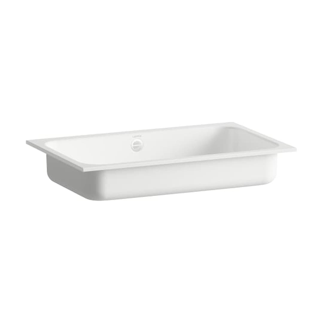 Laufen STREAM – Νιπτήρας Ένθετος – 650×415 mm, χωρίς οπή, με υπερχείλιση – White (H517SR70001091)