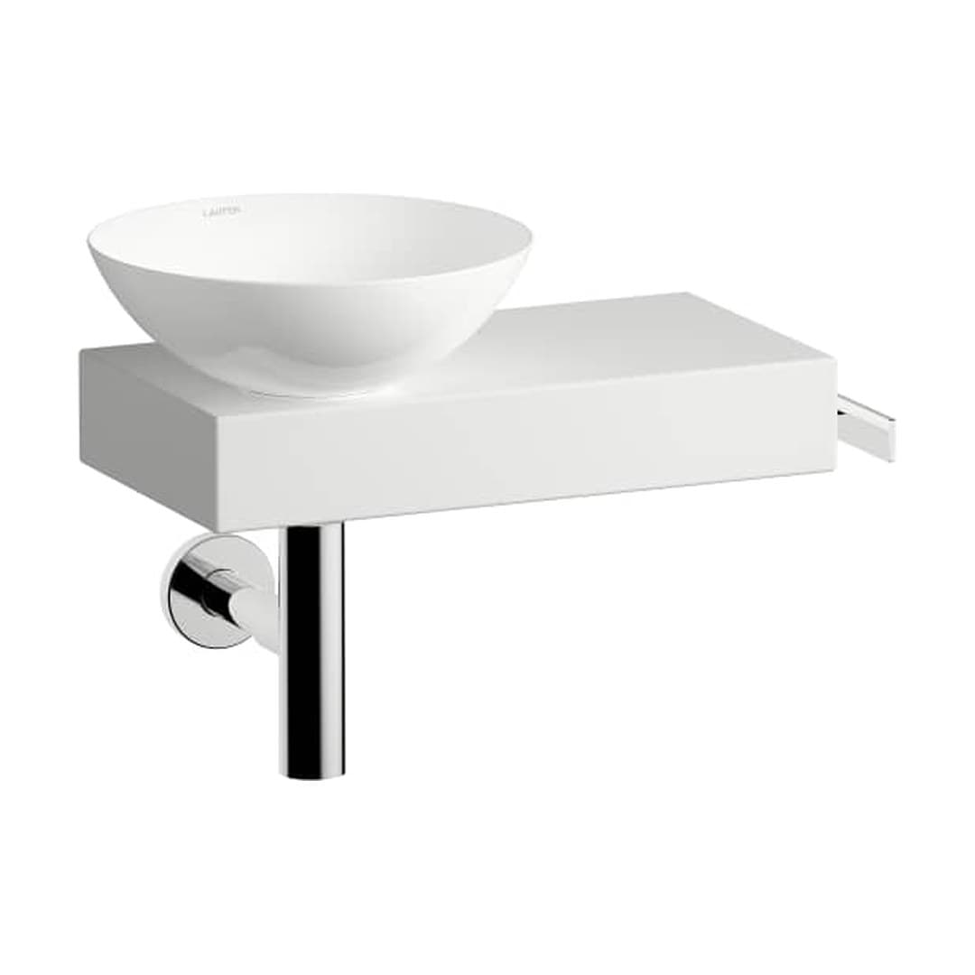Laufen PICCOLO NOVO – Νιπτήρας Κρεμαστός – ράφι δεξιά – White (H561PN40001111)