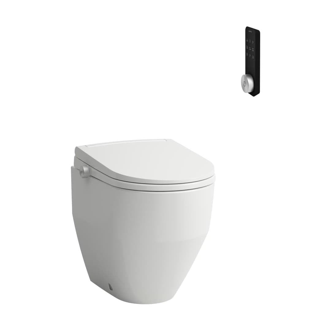 Laufen CLEANET PRO – Λεκάνη Δαπέδου – 530×370 mm, θερμαινόμενο κάθισμα – White (H603890000S002)