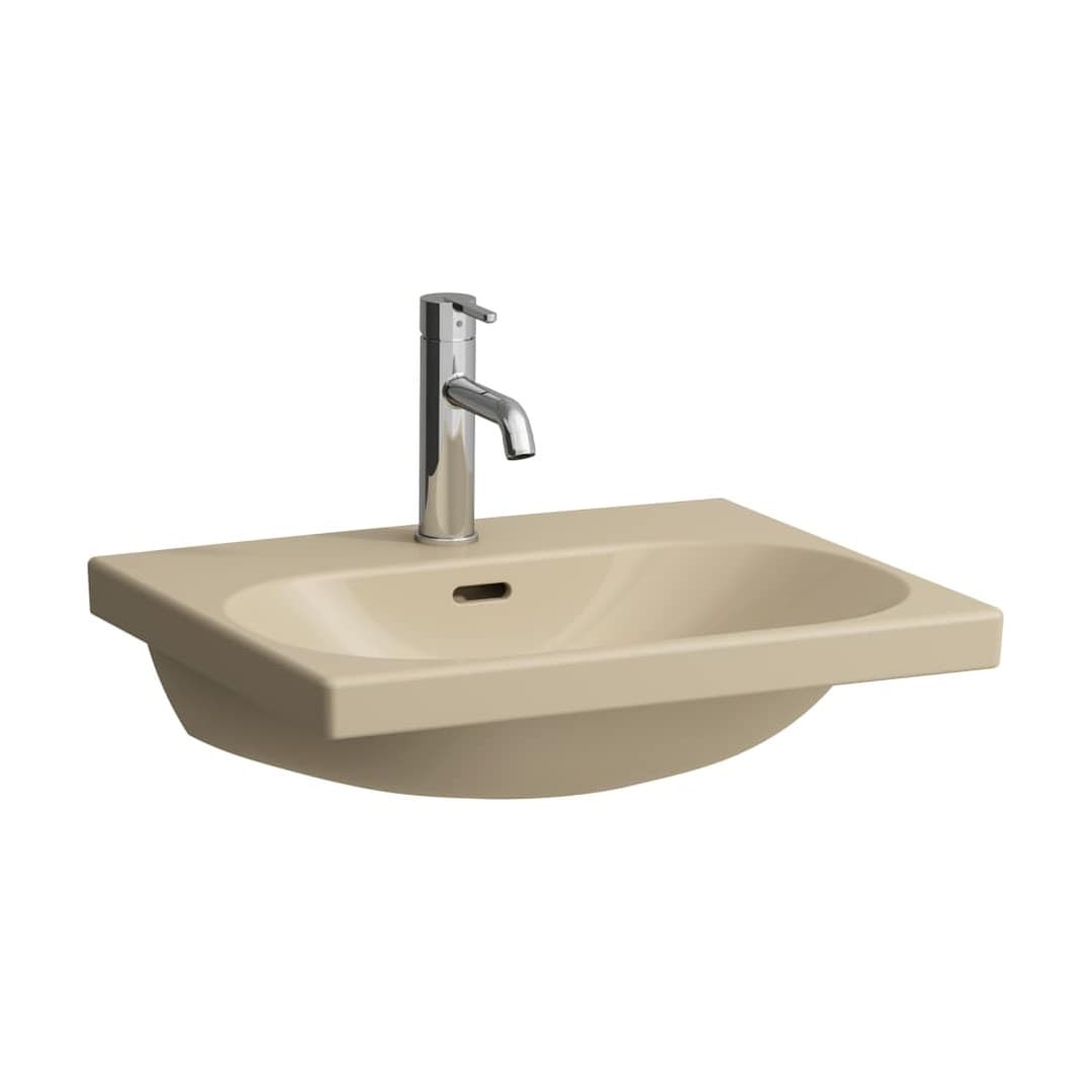 Laufen LUA – Νιπτήρας Κρεμαστός – 550×460 mm, 1 οπή, σχήμα ορθογώνιο – Bahamabeige (H8100820181041)