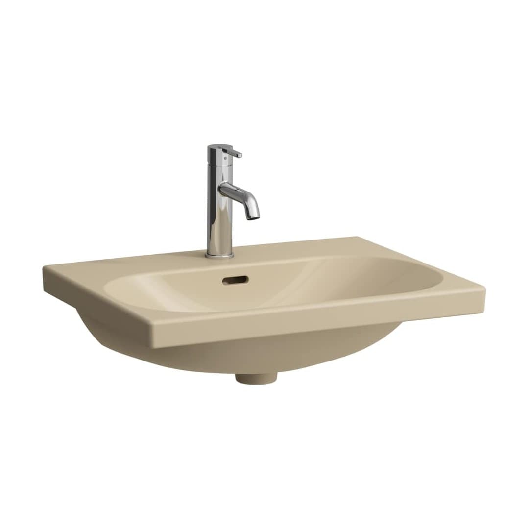 Laufen LUA – Νιπτήρας Κρεμαστός – 600×460 mm, 1 οπή, ύψος 50 mm – Bahamabeige (H8100830181041)