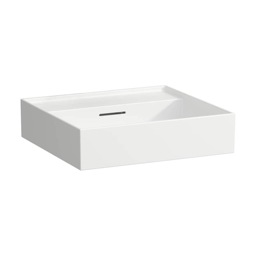 Laufen Kartell LAUFEN – Νιπτήρας Κρεμαστός – 500×460 mm, χωρίς οπή, με υπερχείλιση – White LCC (LAUFEN Clean Coat) (H8103324001091)