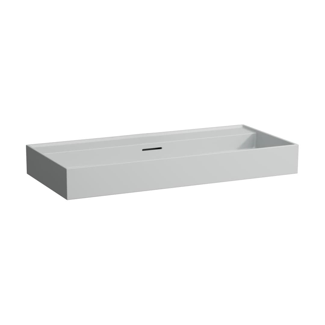 Laufen Kartell LAUFEN – Νιπτήρας Κρεμαστός – 1000×460 mm, χωρίς οπή – Matt grey (H8103377591091)