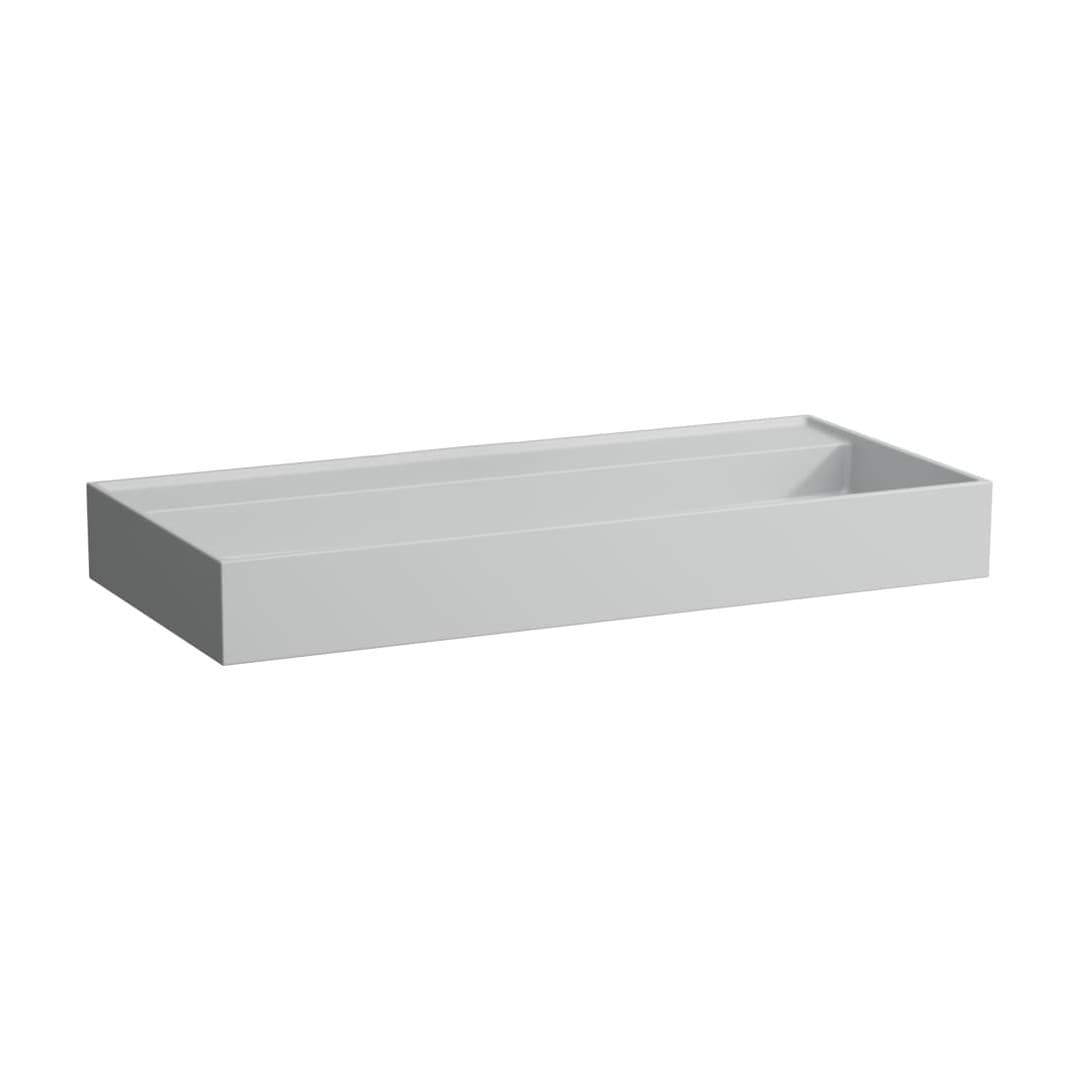 Laufen Kartell LAUFEN – Νιπτήρας Κρεμαστός – 1000×460 mm, χωρίς οπή, χωρίς υπερχείλιση – Matt grey (H8103377591121)