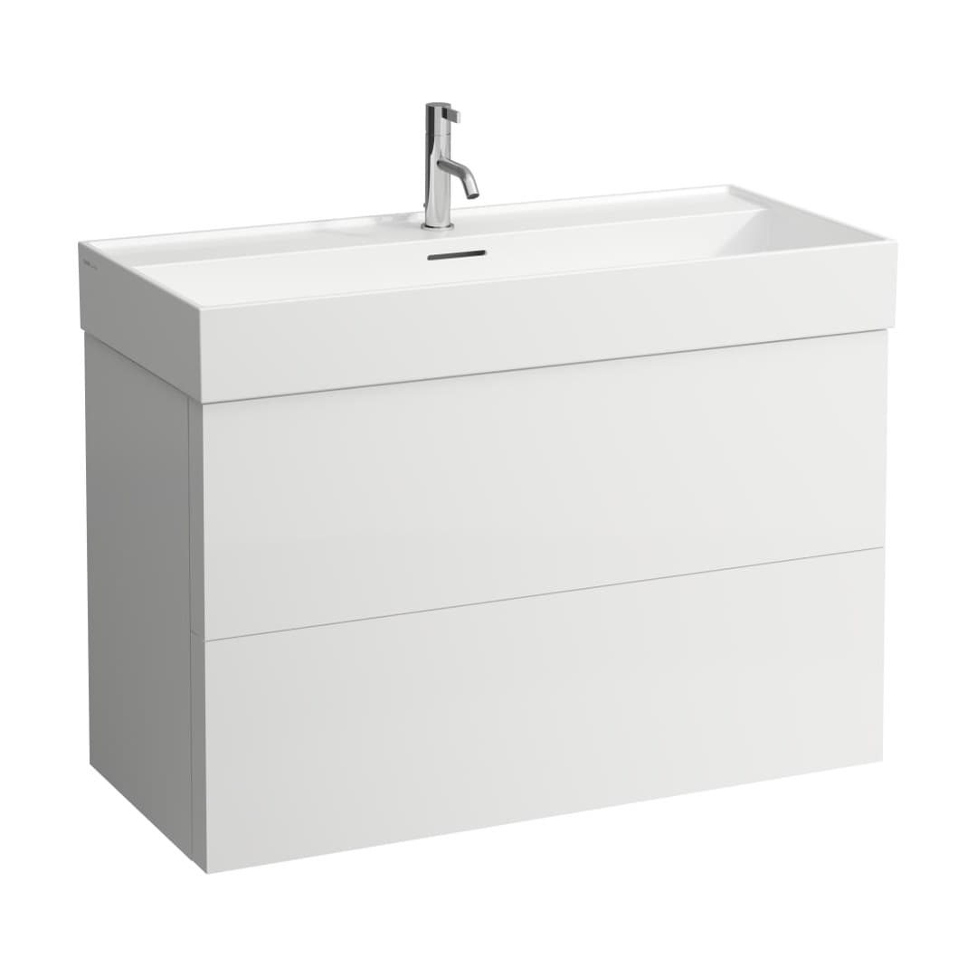 Laufen Kartell LAUFEN – Νιπτήρας Κρεμαστός – 1000×460 mm, χωρίς οπή – White LCC Active (LAUFEN Clean Coat Active) (H810337A001091)