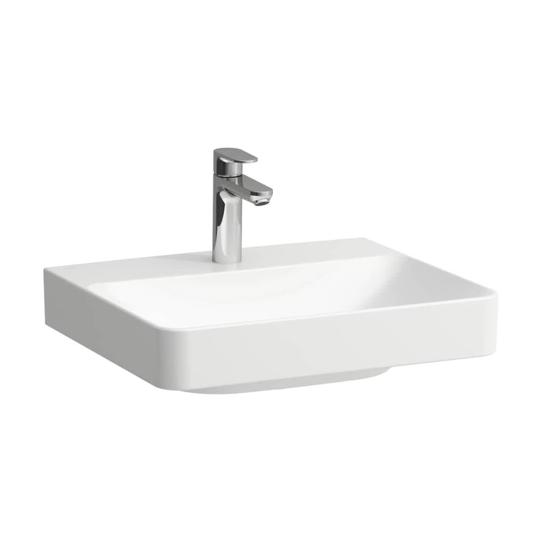 Laufen PRO X – Νιπτήρας Κρεμαστός – 550×465 mm, χωρίς οπή, με υπερχείλιση – White LCC (LAUFEN Clean Coat) (H8108624001091)
