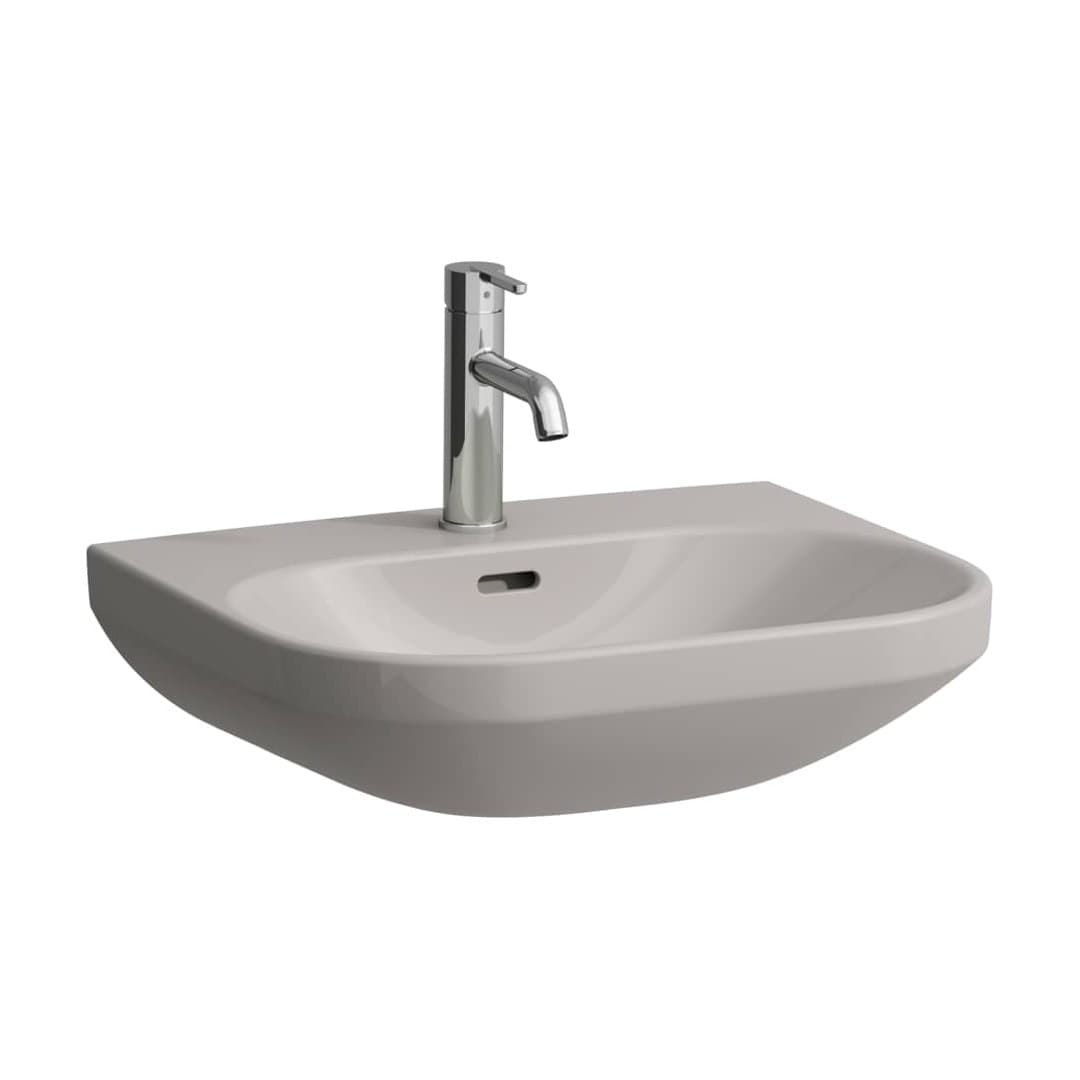 Laufen LUA – Νιπτήρας Κρεμαστός – 550×460 mm, 1 οπή, σχήμα soft – Manhattan (H8110810371041)