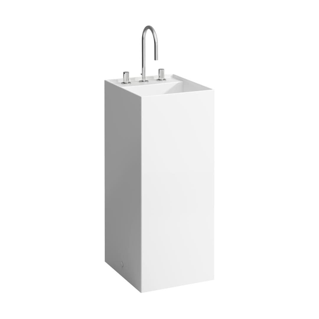 Laufen Kartell LAUFEN – Νιπτήρας Επιδαπέδιος – 3 οπές – White (H8113310001581)