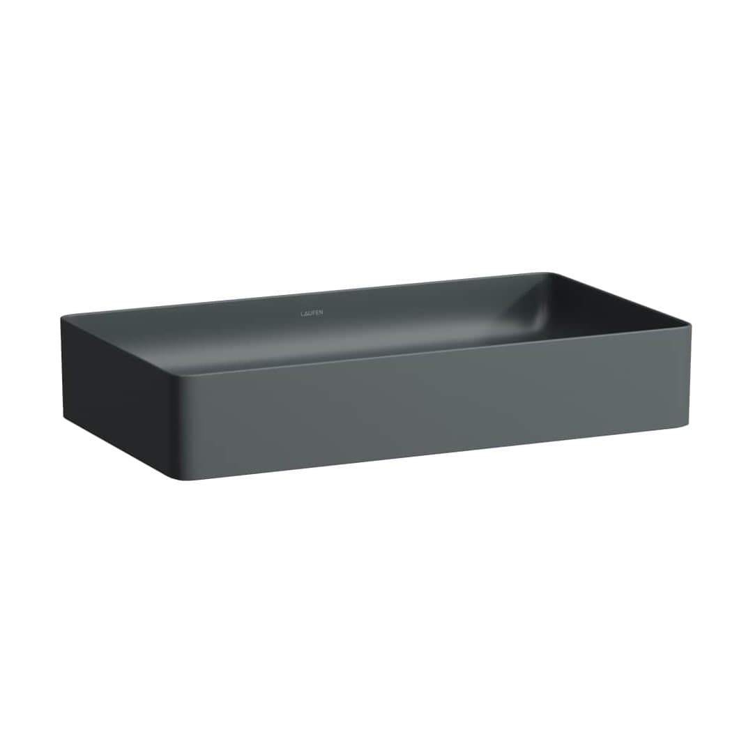 Laufen LIVING – Νιπτήρας Επικαθήμενος – 600×340 mm – Graphite matt (H8114347581121)