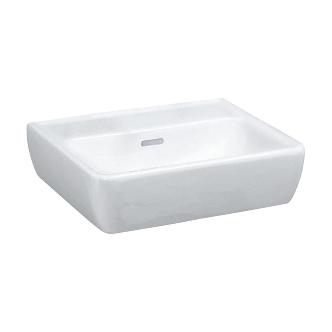 Laufen PRO – Νιπτήρας Κρεμαστός – 450×340 mm, χωρίς οπή, με υπερχείλιση, μικρός – White (H8119510001091)