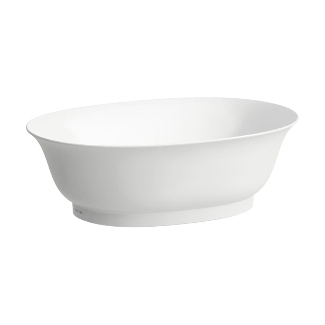 Laufen THE NEW CLASSIC – Νιπτήρας Επικαθήμενος – 450×310 mm, χωρίς υπερχείλιση – White LCC (LAUFEN Clean Coat) (H8128504001121)