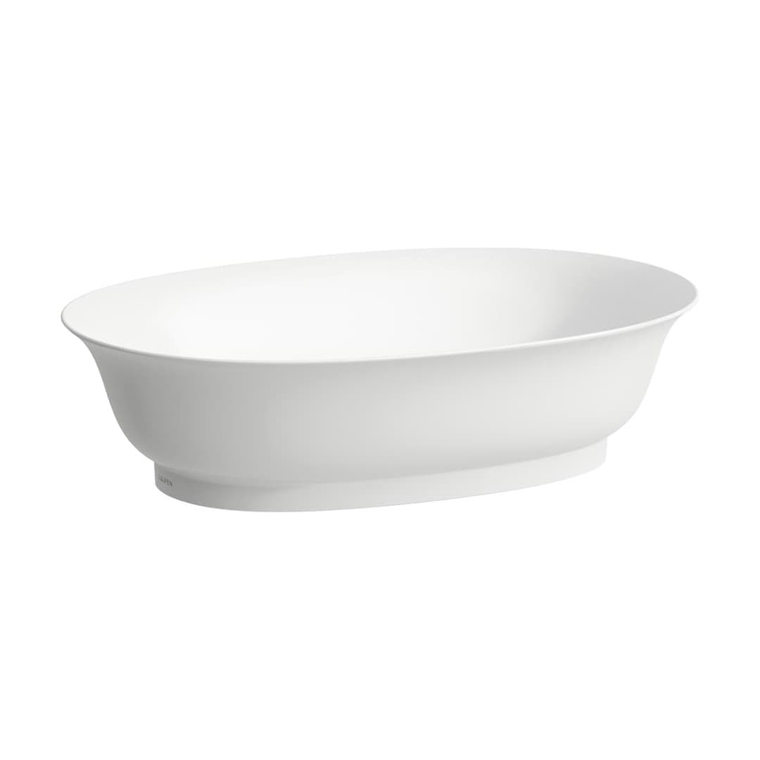 Laufen THE NEW CLASSIC – Νιπτήρας Επικαθήμενος – 550×380 mm, χωρίς υπερχείλιση – White Matt (H8128527571121)