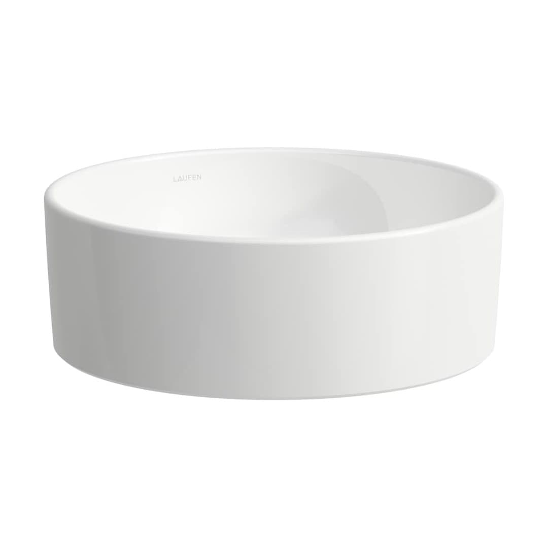 Laufen SAVOY – Νιπτήρας Επικαθήμενος – 380×380 mm, χωρίς οπή – White (H8129410001121)