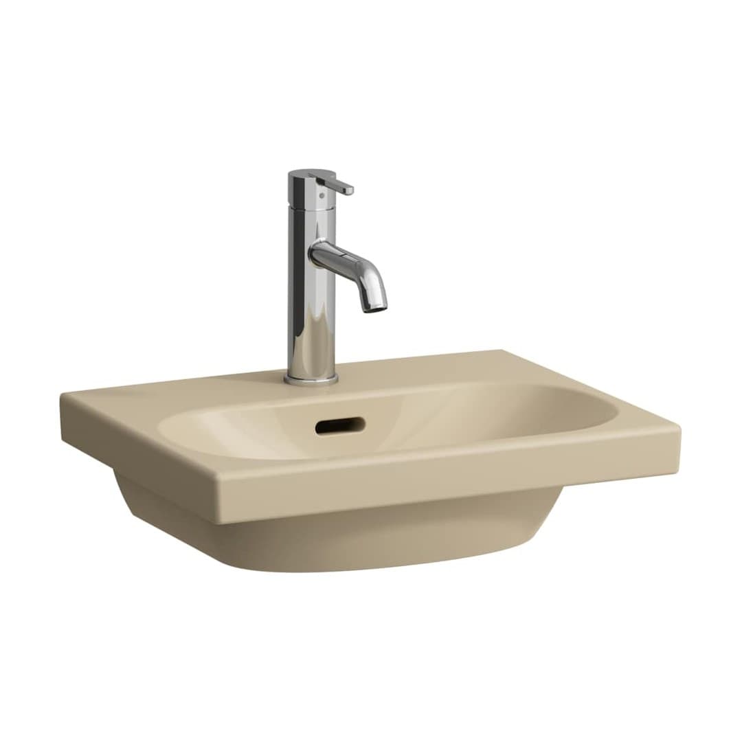 Laufen LUA – Νιπτήρας Κρεμαστός – 450×350 mm, 1 οπή, μικρός – Bahamabeige (H8150810181041)