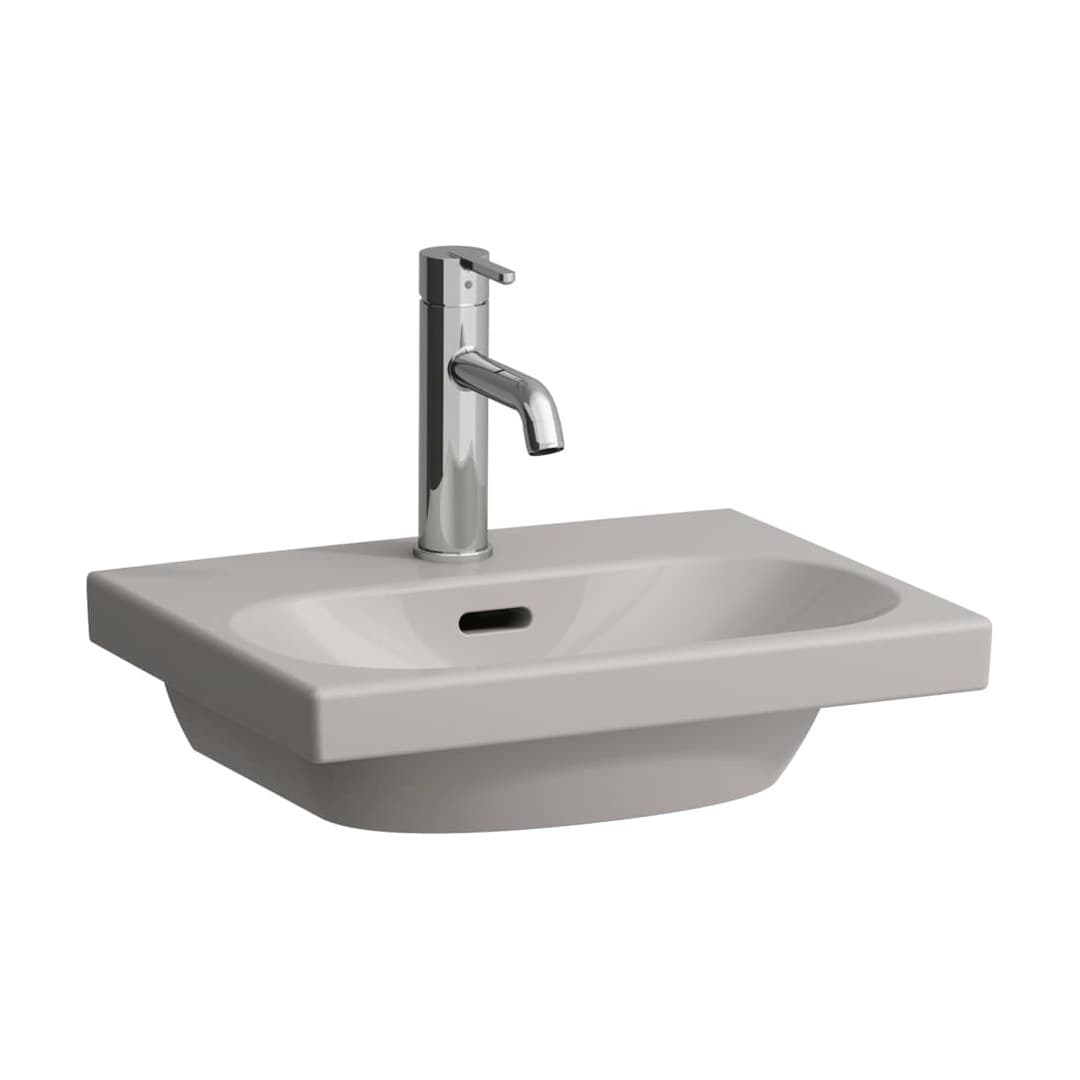 Laufen LUA – Νιπτήρας Κρεμαστός – 450×350 mm, 1 οπή, μικρός – Manhattan (H8150810371041)