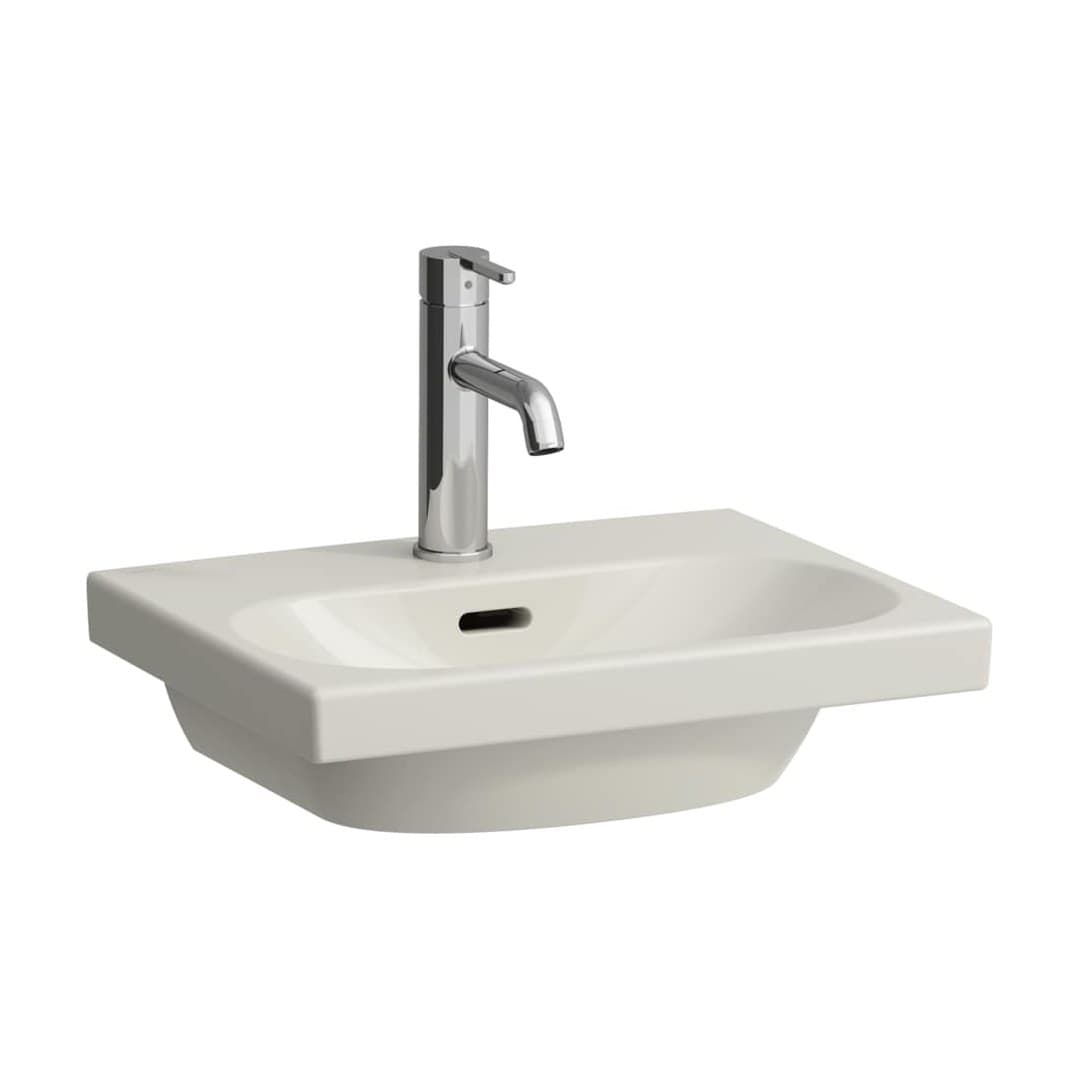 Laufen LUA – Νιπτήρας Κρεμαστός – 450×350 mm, 1 οπή, μικρός – Pergamon (H8150810491041)