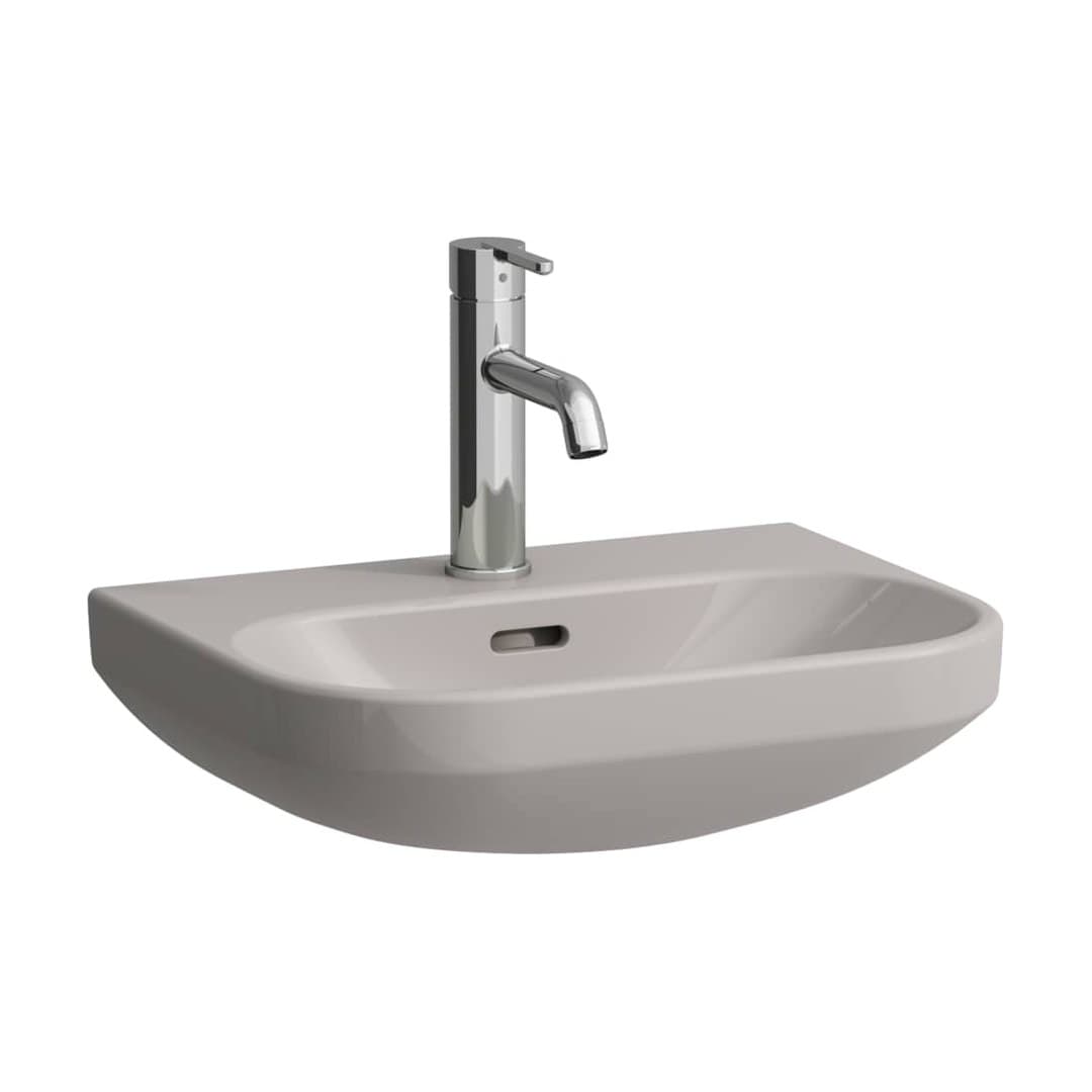 Laufen LUA – Νιπτήρας Κρεμαστός – 450×340 mm, 1 οπή, με υπερχείλιση, μικρός – Manhattan (H8150840371041)