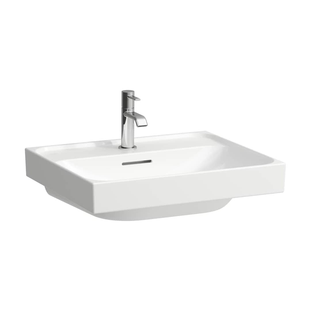 Laufen MEDA – Νιπτήρας Κρεμαστός – 550×460 mm, 1 οπή, με υπερχείλιση, λειασμένη κάτω επιφάνεια – White (H8161120001041)