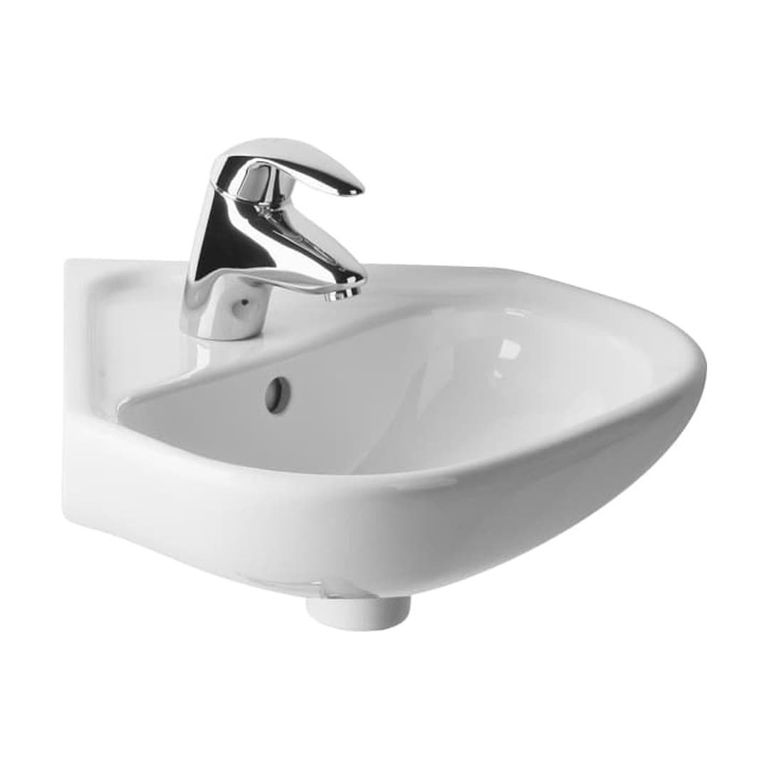 Laufen PRO – Νιπτήρας Κρεμαστός – 450×460 mm, 1 οπή, μικρός – White (H8166120001311)