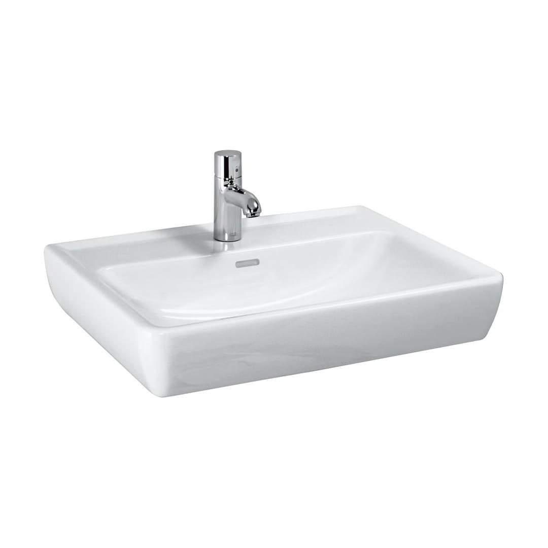 Laufen PRO – Νιπτήρας Κρεμαστός – 550×480 mm, 1 οπή, με υπερχείλιση – White LCC (LAUFEN Clean Coat) (H8189514001041)