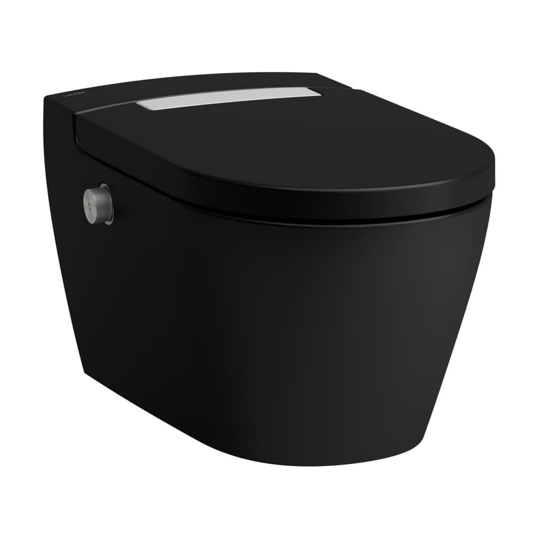 Laufen CLEANET AURIA – Λεκάνη Κρεμαστή, βασική έκδοση – Black Matt (H8208427160001)
