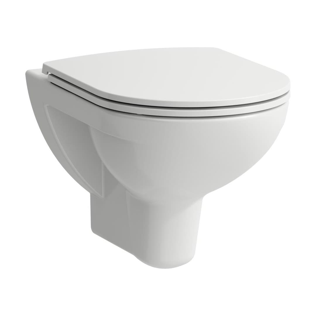 Laufen PRO – Λεκάνη Κρεμαστή – 530×360 mm, rimless, ύψος 350 mm – White LCC Active (LAUFEN Clean Coat Active) (H820960A000001)