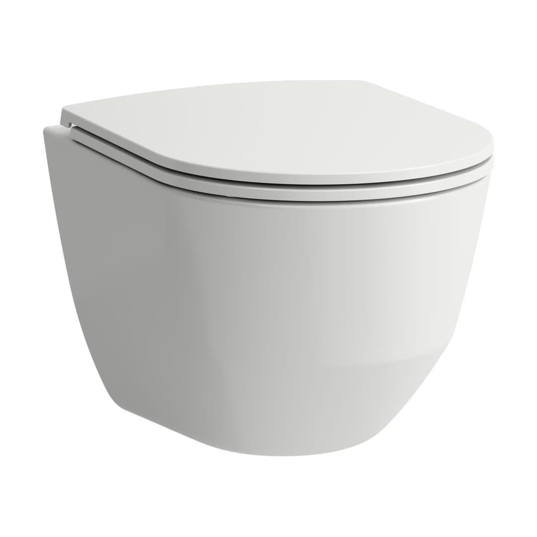 Laufen PRO – Λεκάνη Κρεμαστή – 490×360 mm, rimless, compact, ύψος 355 mm – White (H8209650000001)
