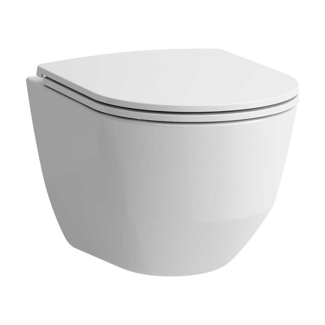 Laufen PRO – Λεκάνη Κρεμαστή – 490×360 mm, rimless, compact, ύψος 355 mm – White LCC Active (LAUFEN Clean Coat Active) (H820965A000001)